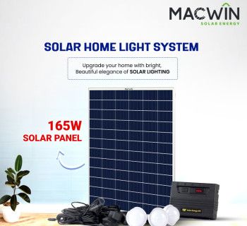 Macwin 165 Watt Polycrystalline Solar Panel, 24V