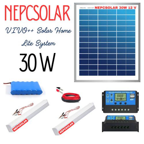 NEPCSOLAR VIVO++ 30W Solar Home Light System