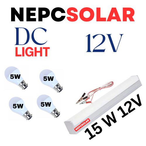 NEPCSOLAR DC LED BULB WITH LED TUBE LIGHT